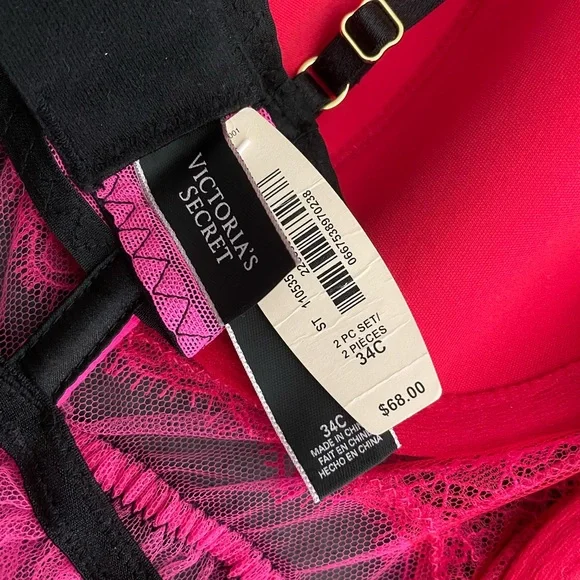 Victoria’s Secret Black Cage Babydoll - Picture 13 of 13